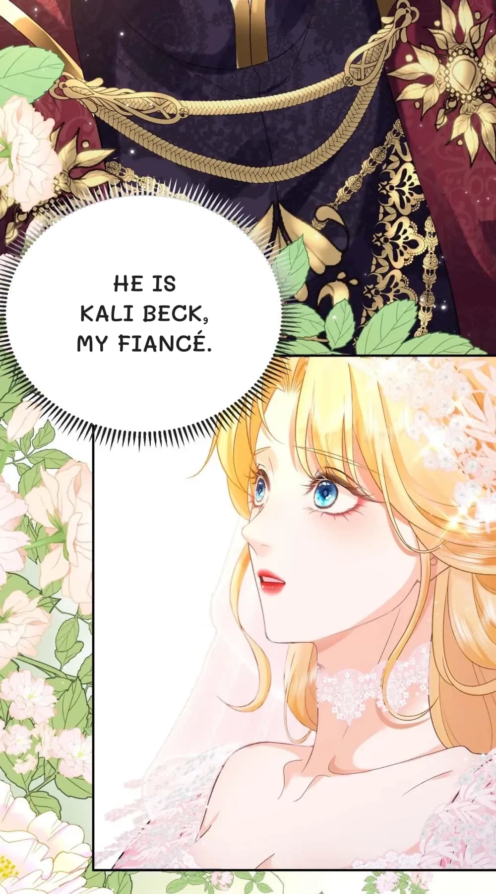 He is Kali Beck, my fiancé.
