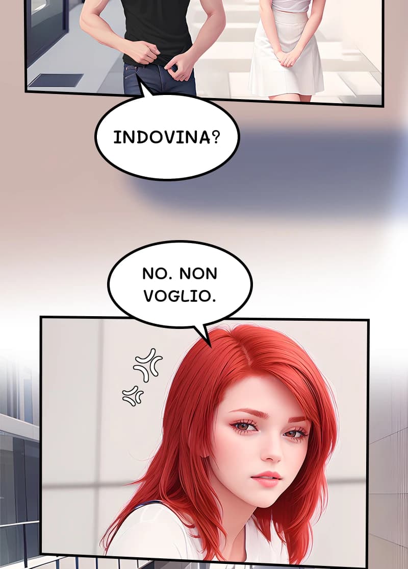 Indovina?
No. Non voglio.