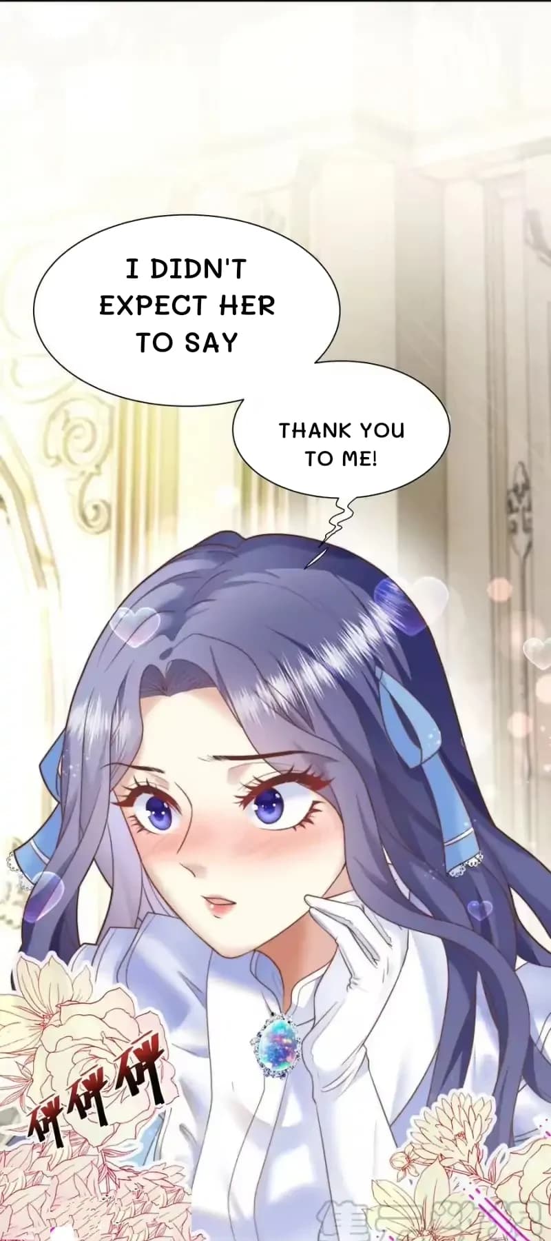 I didn't expect her to say
Thank you to me!