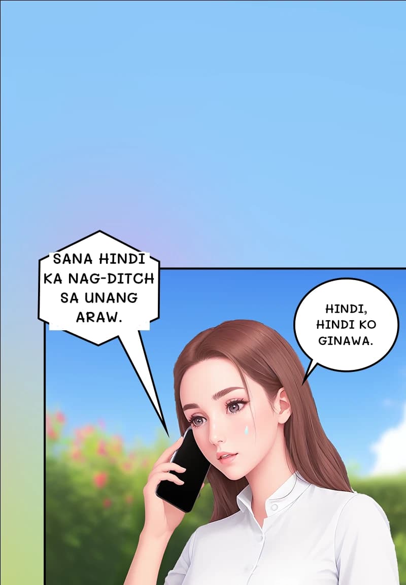 Sana hindi ka nag-ditch sa unang araw.
Hindi, hindi ko ginawa.