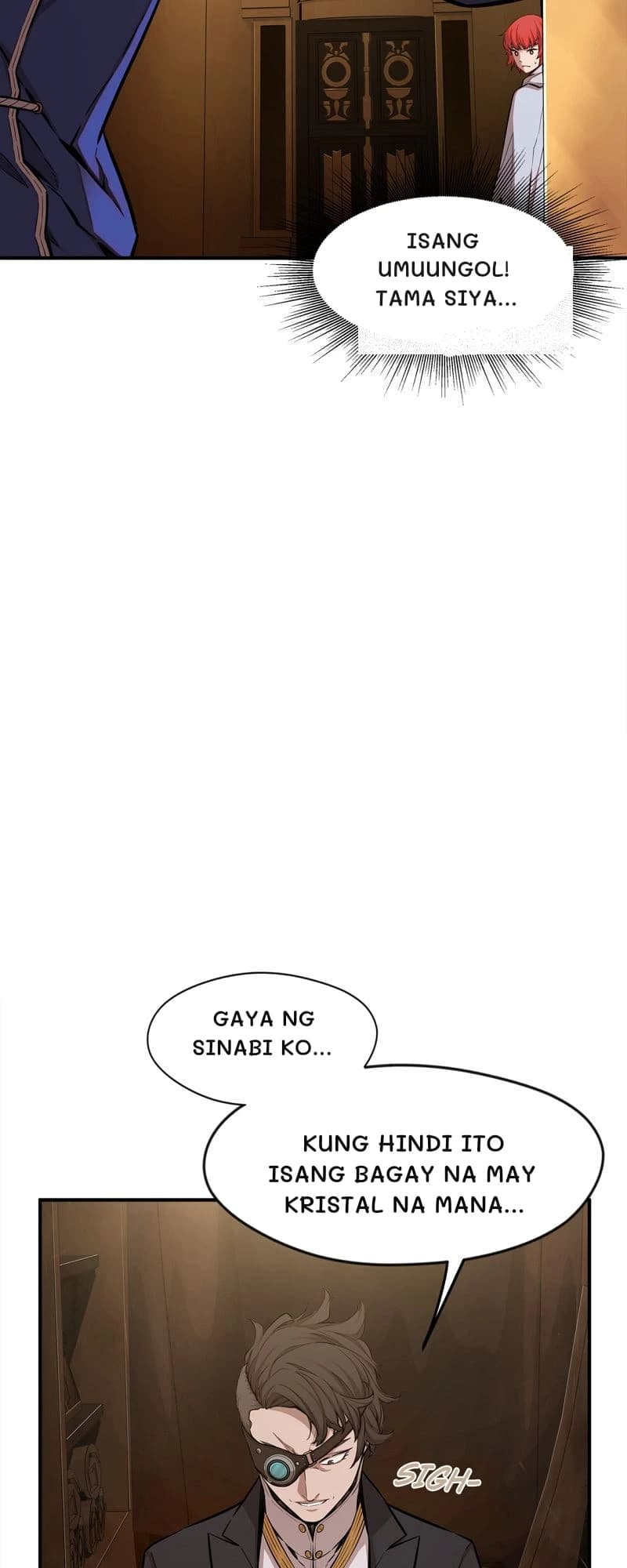 Isang umuungol! Tama siya...
Gaya ng sinabi ko...
Kung hindi ito isang bagay na may kristal na mana...