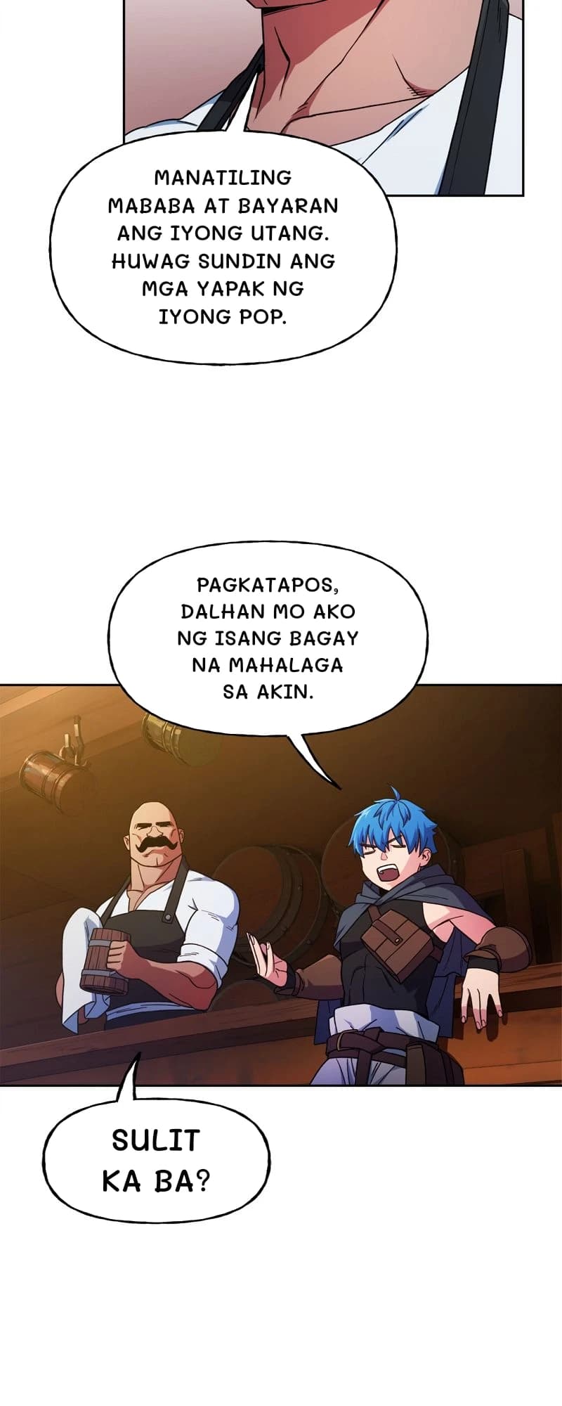 Manatiling mababa at bayaran ang iyong utang. Huwag sundin ang mga yapak ng iyong pop.
Pagkatapos, dalhan mo ako ng isang bagay na mahalaga sa akin.
​​Sulit ka ba?