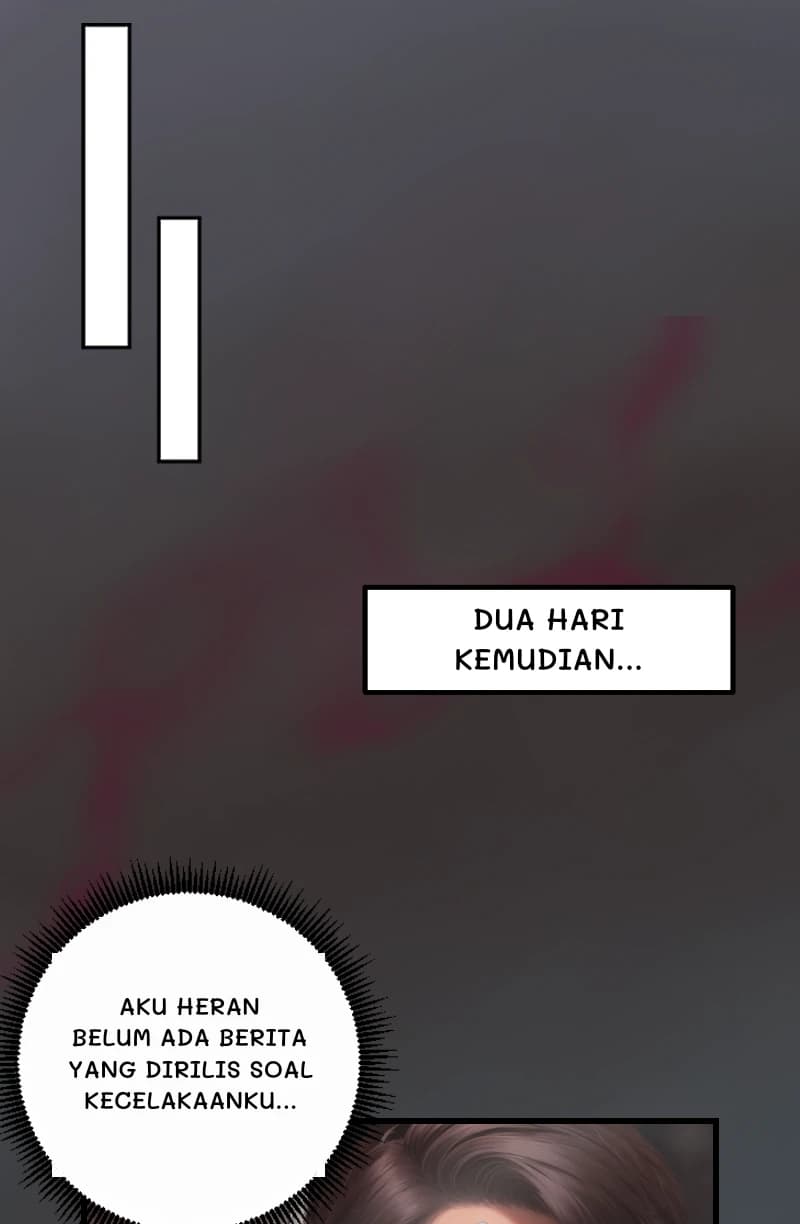 DUA HARI KEMUDIAN...
AKU HERAN BELUM ADA BERITA YANG DIRILIS SOAL KECELAKAANKU...