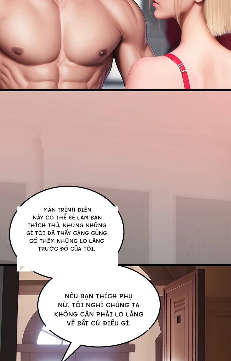 Màn trình diễn này có thể sẽ làm bạn thích thú, nhưng những gì tôi đã thấy càng củng cố thêm những lo lắng trước đó của tôi.
Nếu bạn thích phụ nữ, tôi nghĩ chúng ta không cần phải lo lắng về bất cứ điều gì.