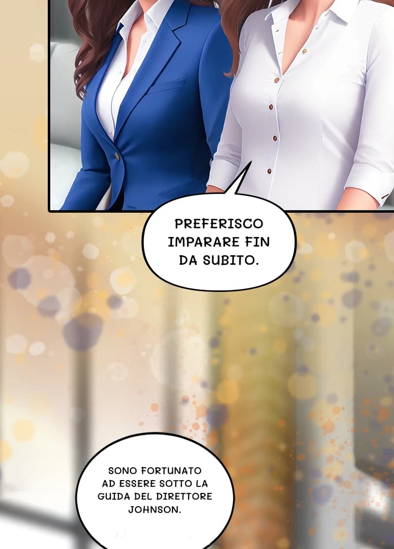 Preferisco imparare fin da subito.
Sono fortunato ad essere sotto la guida del direttore Johnson.