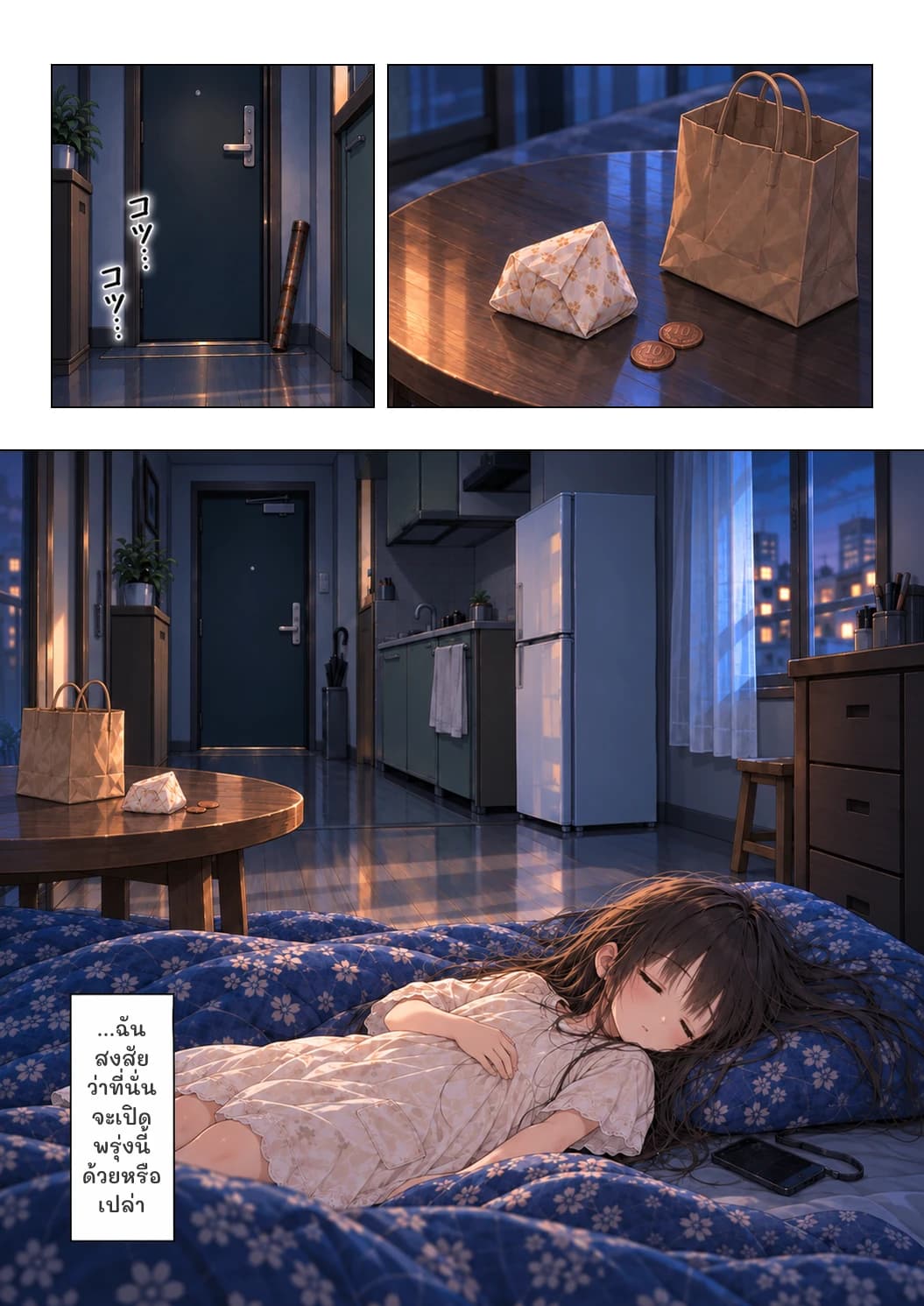 ...ฉันสงสัยว่าที่นั่นจะเปิดพรุ่งนี้ด้วยหรือเปล่า