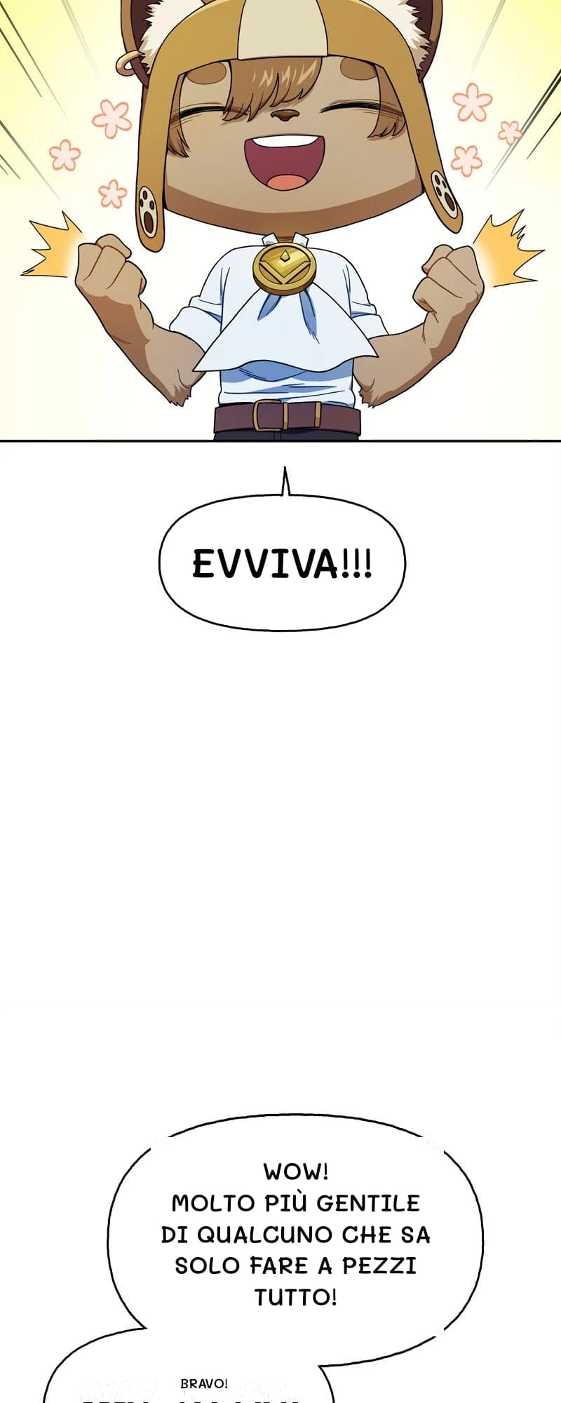 Evviva!!!
Wow! Molto più gentile di qualcuno che sa solo fare a pezzi tutto!
Bravo!