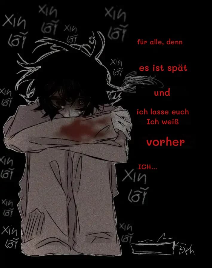 für alle, denn
es ist spät
und
ich lasse euch Ich weiß
vorher
Ich...