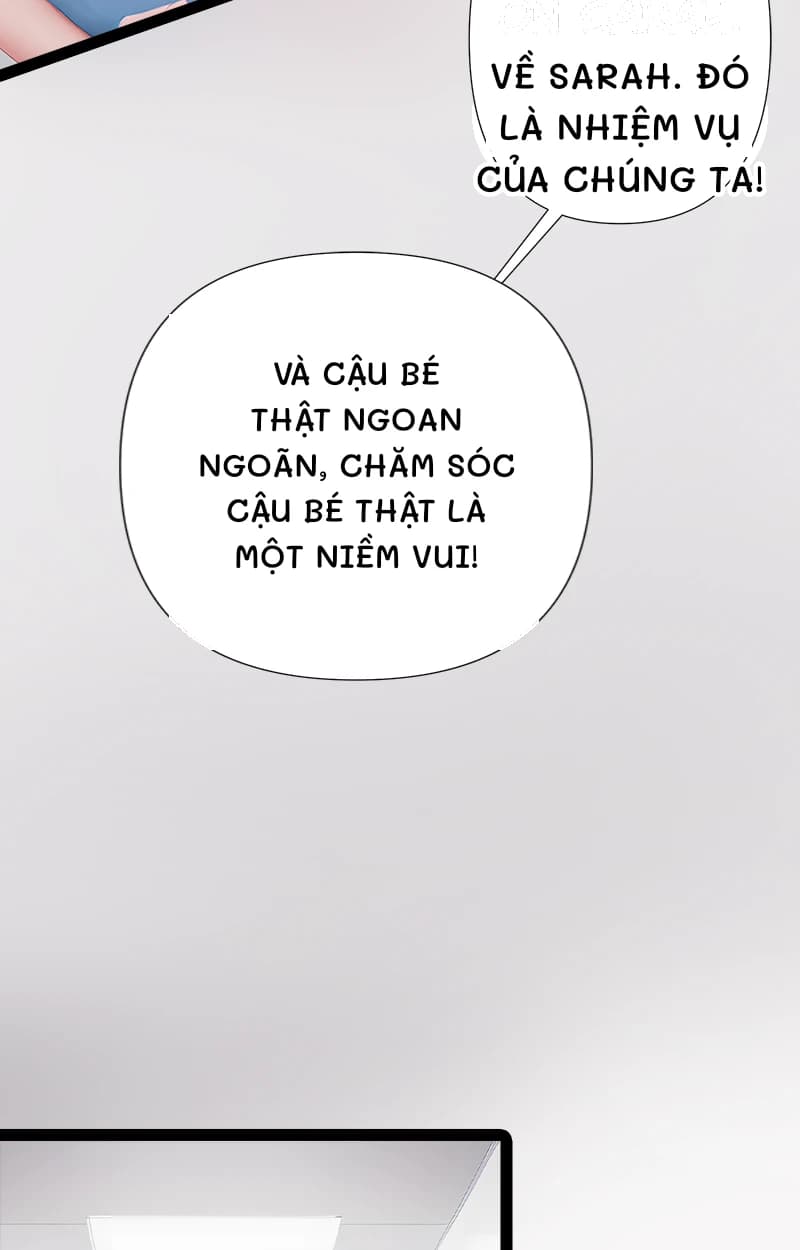 Về Sarah. Đó là nhiệm vụ của chúng ta!
Và cậu bé thật ngoan ngoãn, chăm sóc cậu bé thật là một niềm vui!