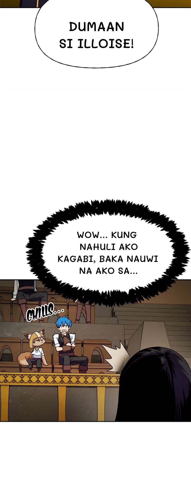 Dumaan si Illoise!
Wow... Kung nahuli ako kagabi, baka nauwi na ako sa...