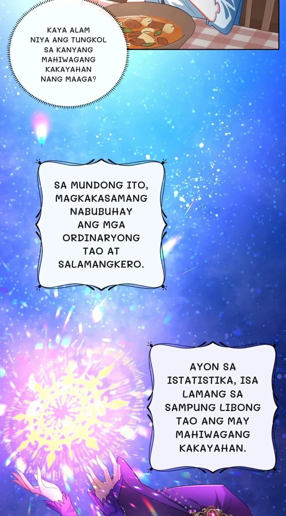 Kaya alam niya ang tungkol sa kanyang mahiwagang kakayahan nang maaga?
Sa mundong ito, magkakasamang nabubuhay ang mga ordinaryong tao at salamangkero.
Ayon sa istatistika, isa lamang sa sampung libong tao ang may mahiwagang kakayahan.