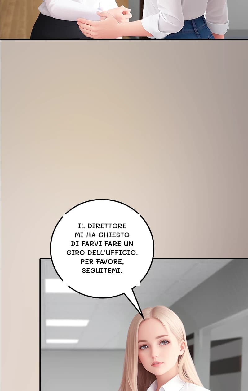 Il direttore mi ha chiesto di farvi fare un giro dell'ufficio. Per favore, seguitemi.