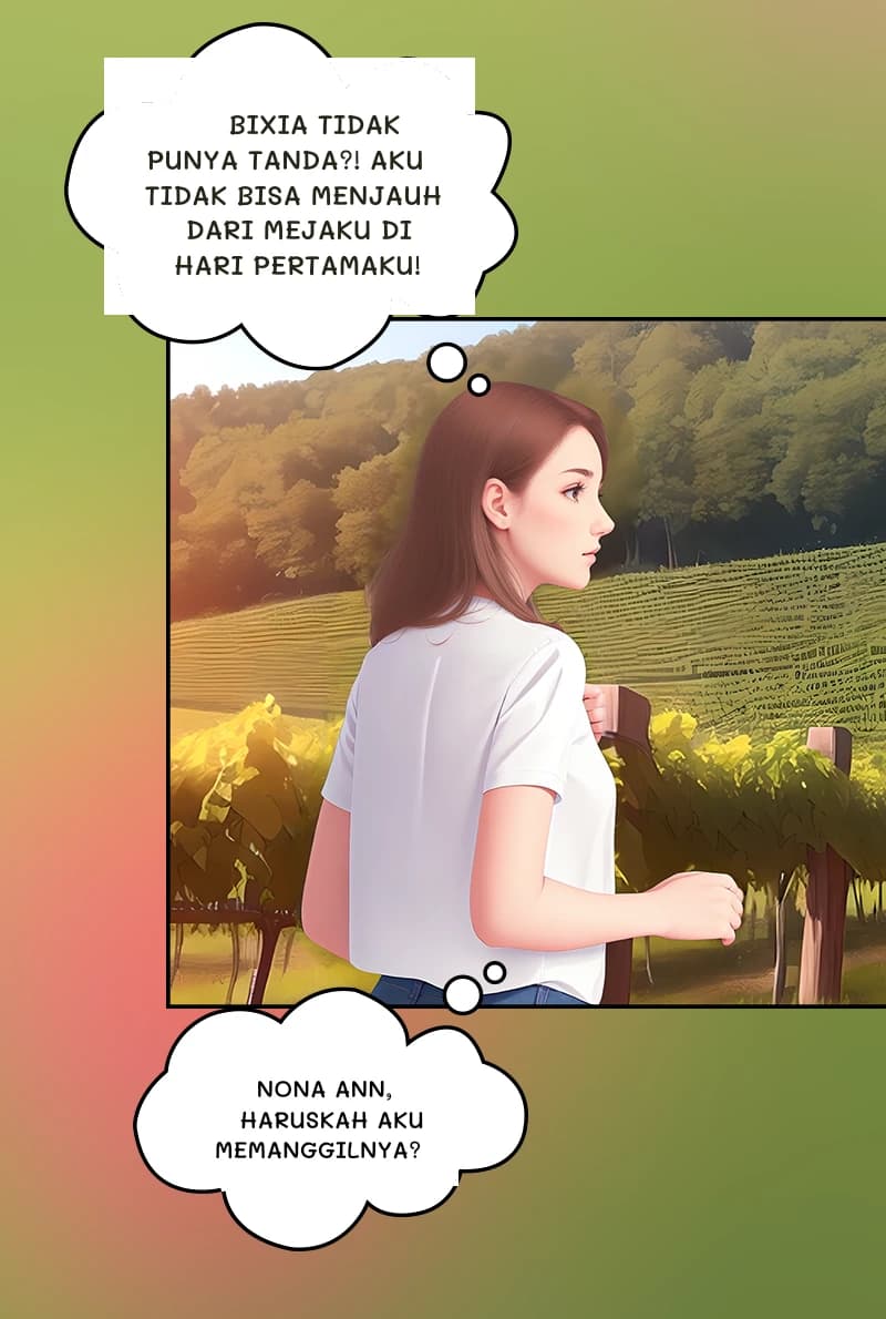 Bixia tidak punya tanda?! Aku tidak bisa menjauh dari mejaku di hari pertamaku!
Nona Ann, haruskah aku memanggilnya?