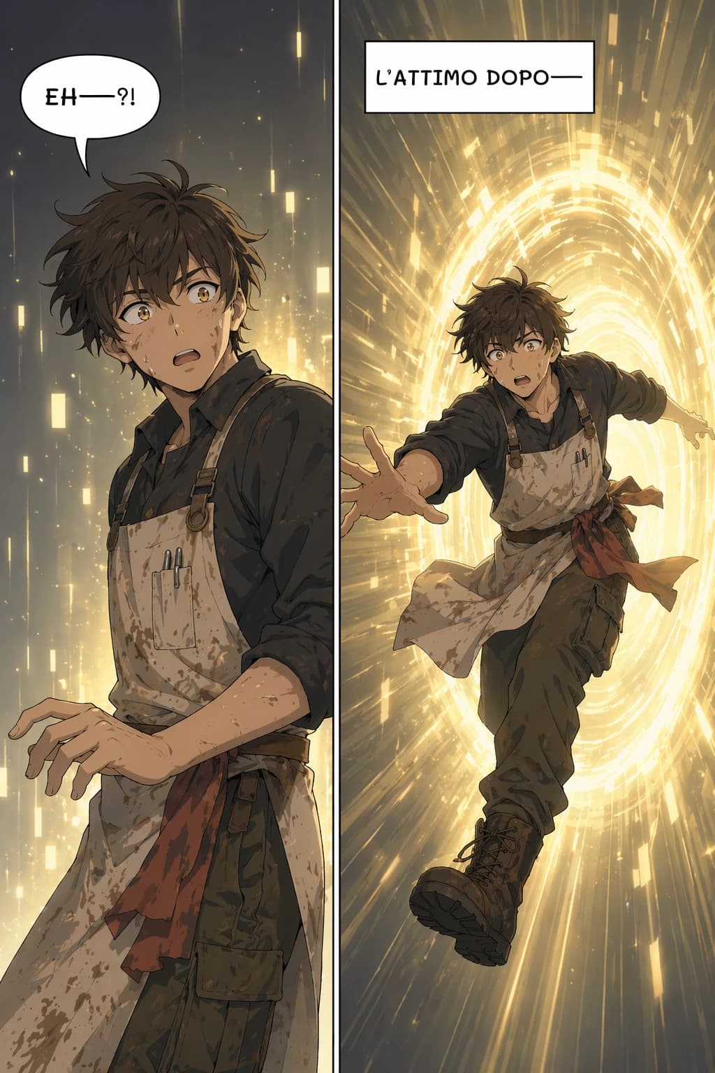 EH—?!
L’ATTIMO DOPO—