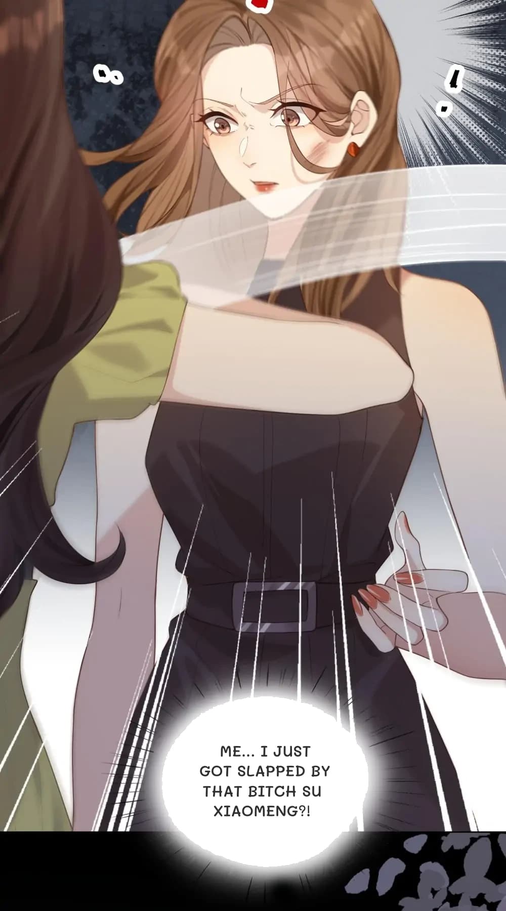 Me... I just got slapped by that bitch Su Xiaomeng?!
