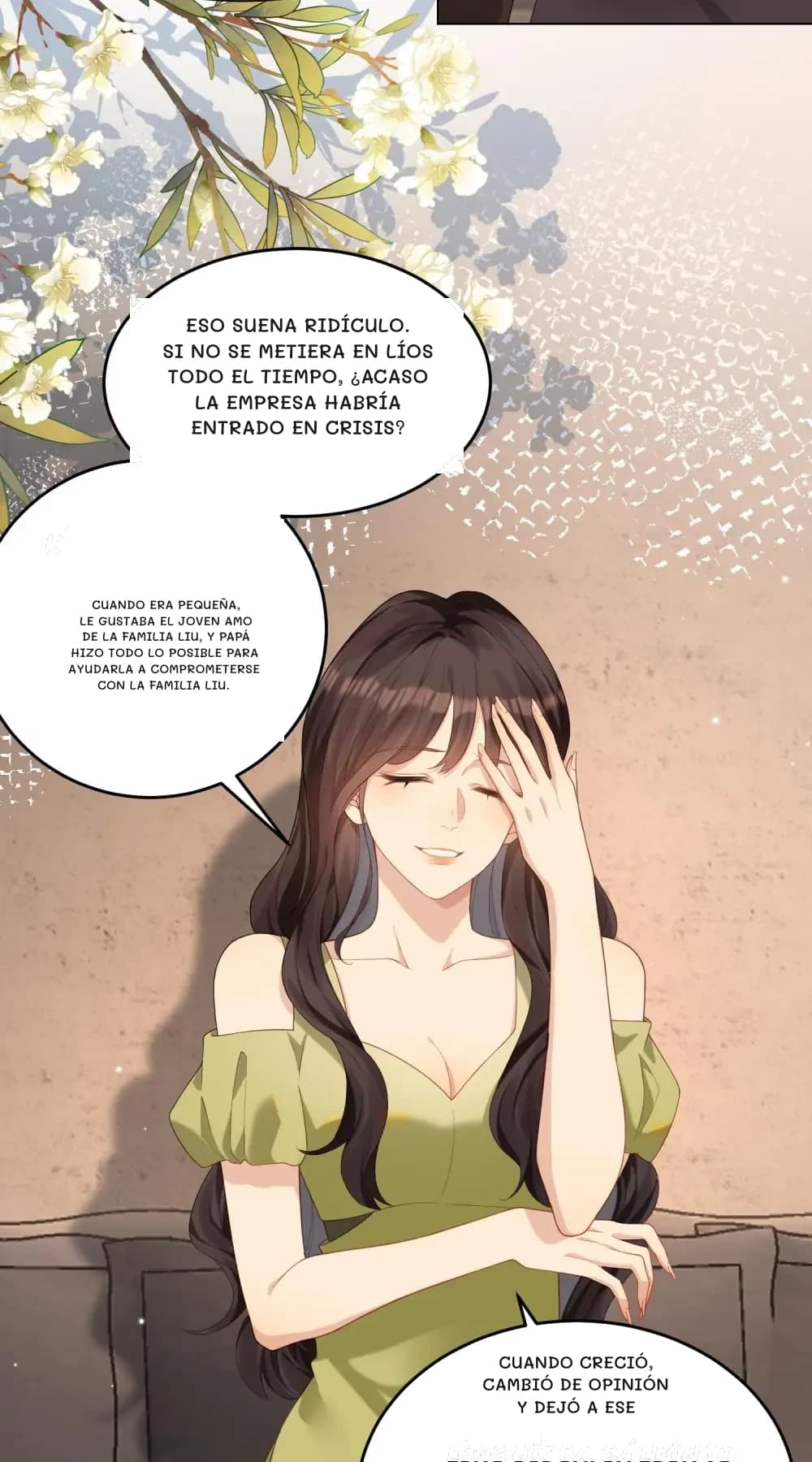 Eso suena ridículo. Si no se metiera en líos todo el tiempo, ¿acaso la empresa habría entrado en crisis?
Cuando era pequeña, le gustaba el joven amo de la familia Liu, y papá hizo todo lo posible para ayudarla a comprometerse con la familia Liu.
Cuando creció, cambió de opinión y dejó a ese
