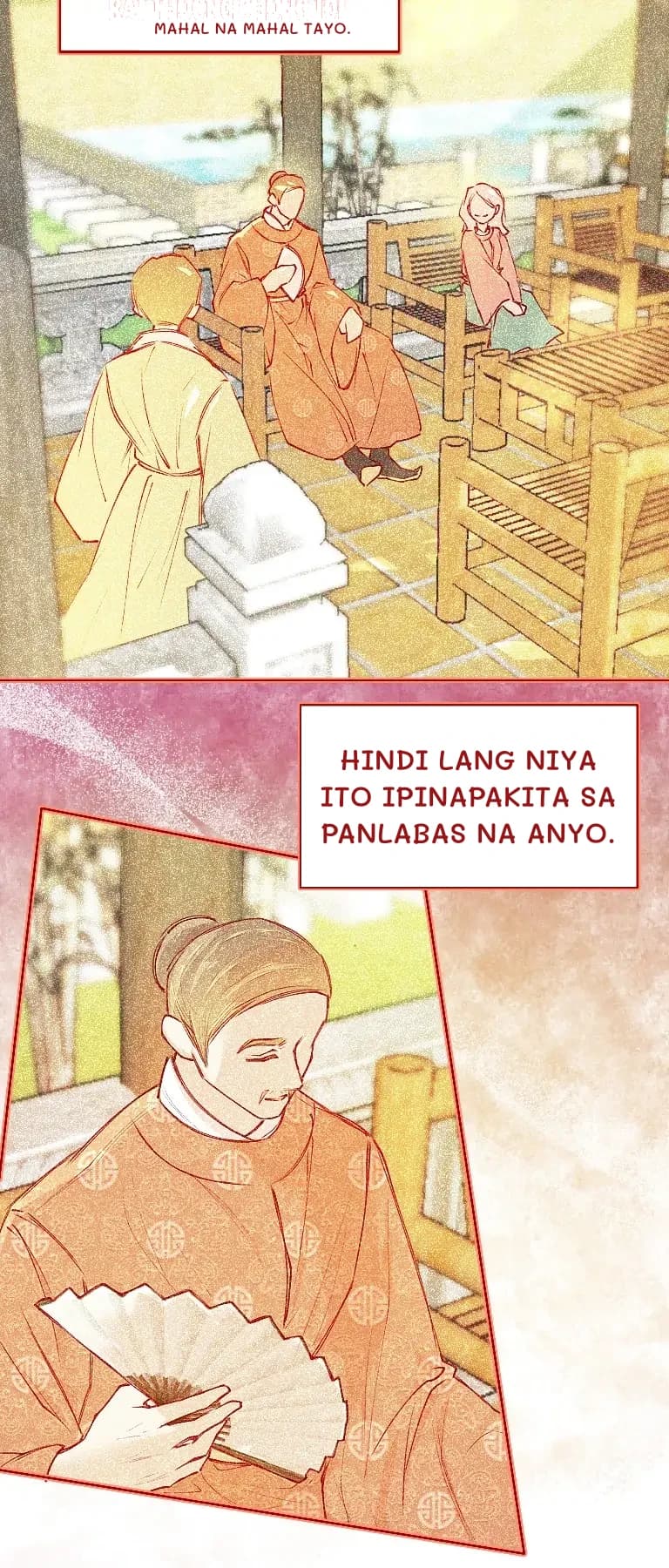 mahal na mahal tayo.
Hindi lang niya ito ipinapakita sa panlabas na anyo.