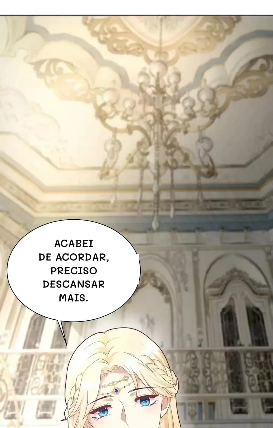 Acabei de acordar, preciso descansar mais.