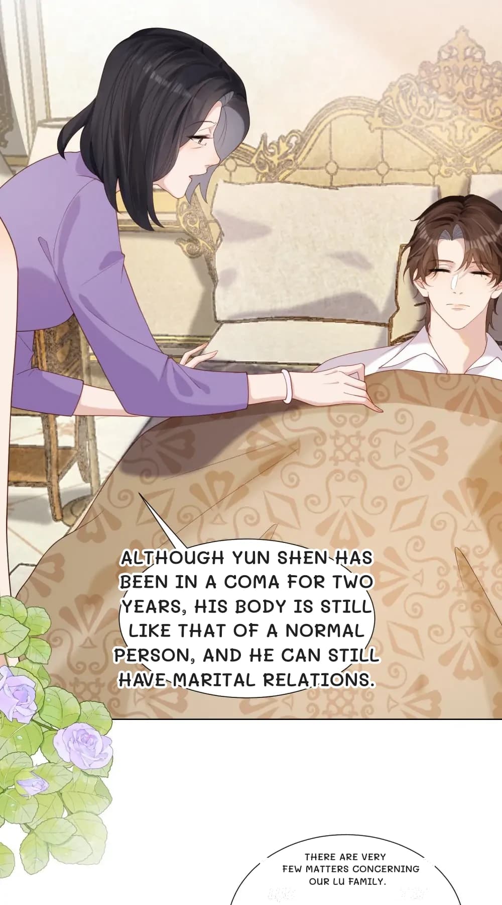 Although Yun Shen has been in a coma for two years, his body is still like that of a normal person, and he can still have marital relations.
There are very few matters concerning our Lu family.