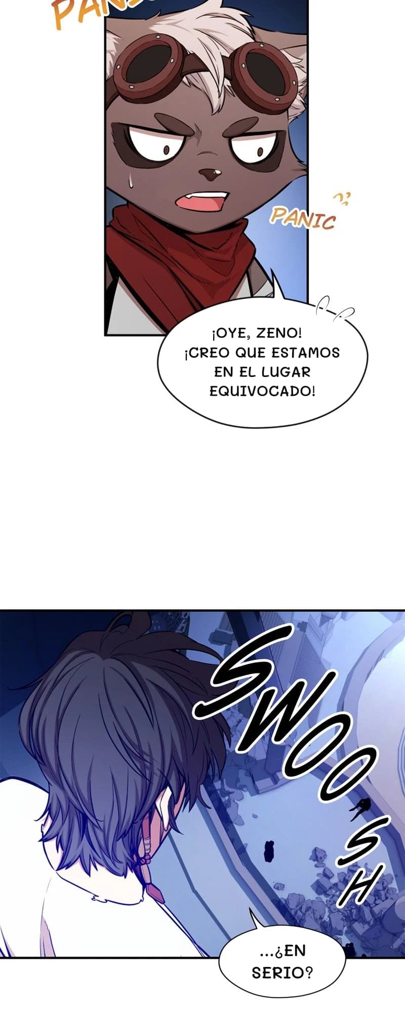 ¡Oye, Zeno! ¡Creo que estamos en el lugar equivocado!
...¿en serio?
