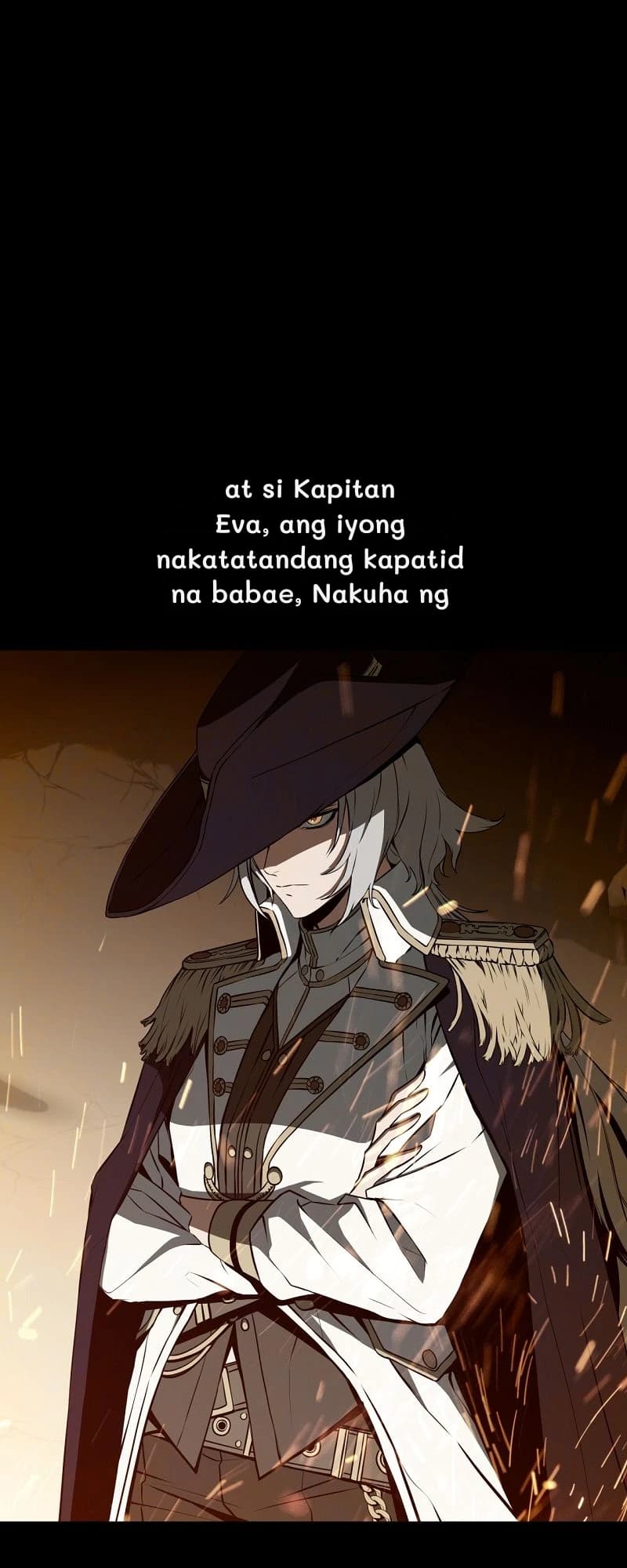 at si Kapitan Eva, ang iyong nakatatandang kapatid na babae,
Nakuha ng