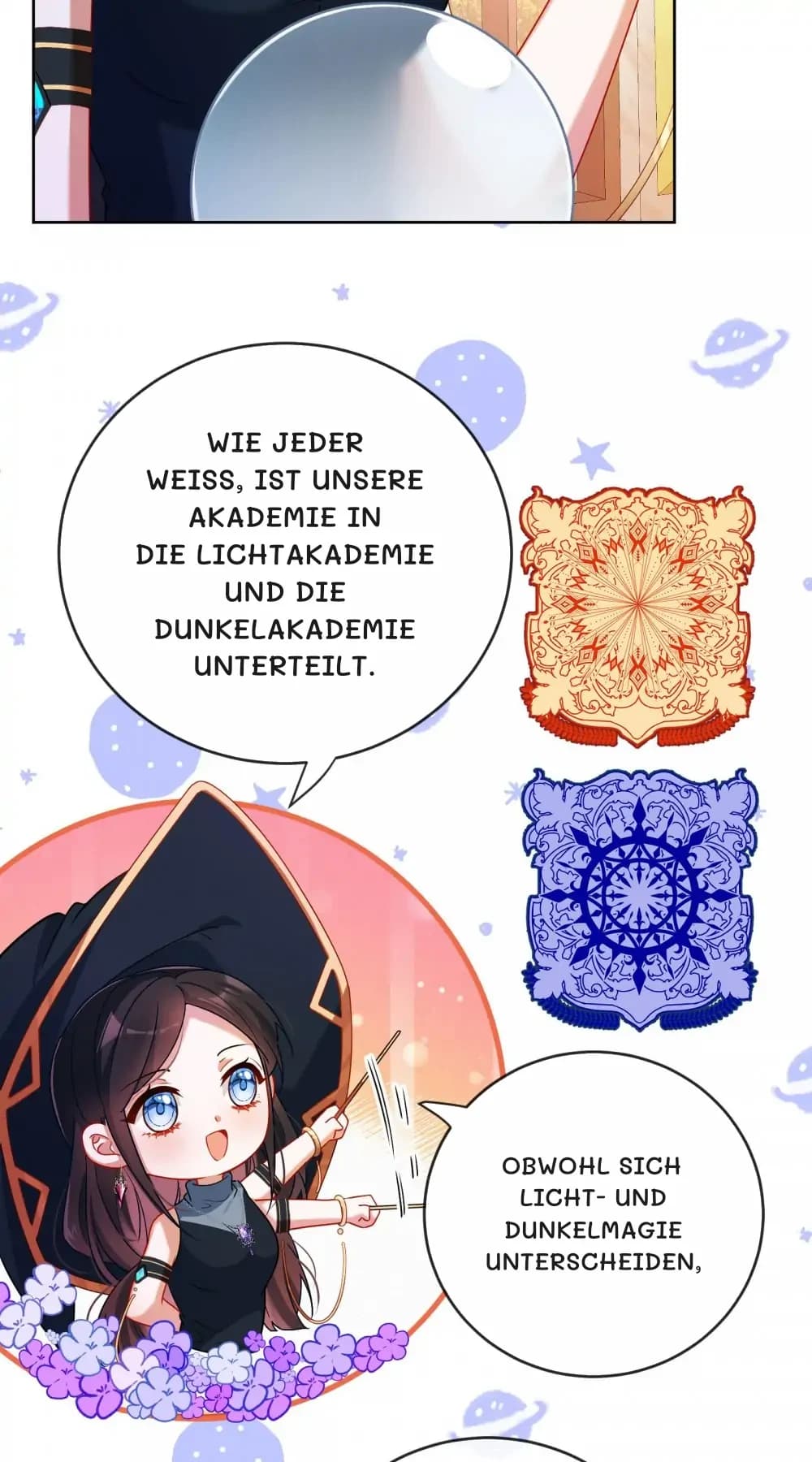 Wie jeder weiß, ist unsere Akademie in die Lichtakademie und die Dunkelakademie unterteilt.
Obwohl sich Licht- und Dunkelmagie unterscheiden,
