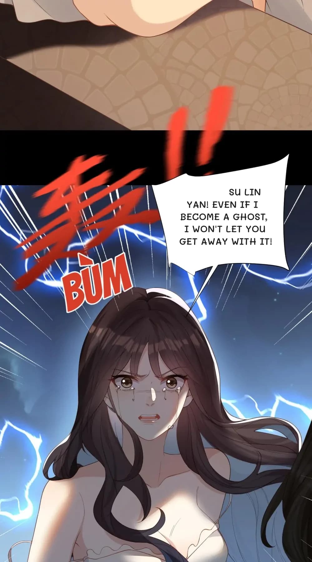 Su Lin Yan! Even if I become a ghost, I won't let you get away with it!
