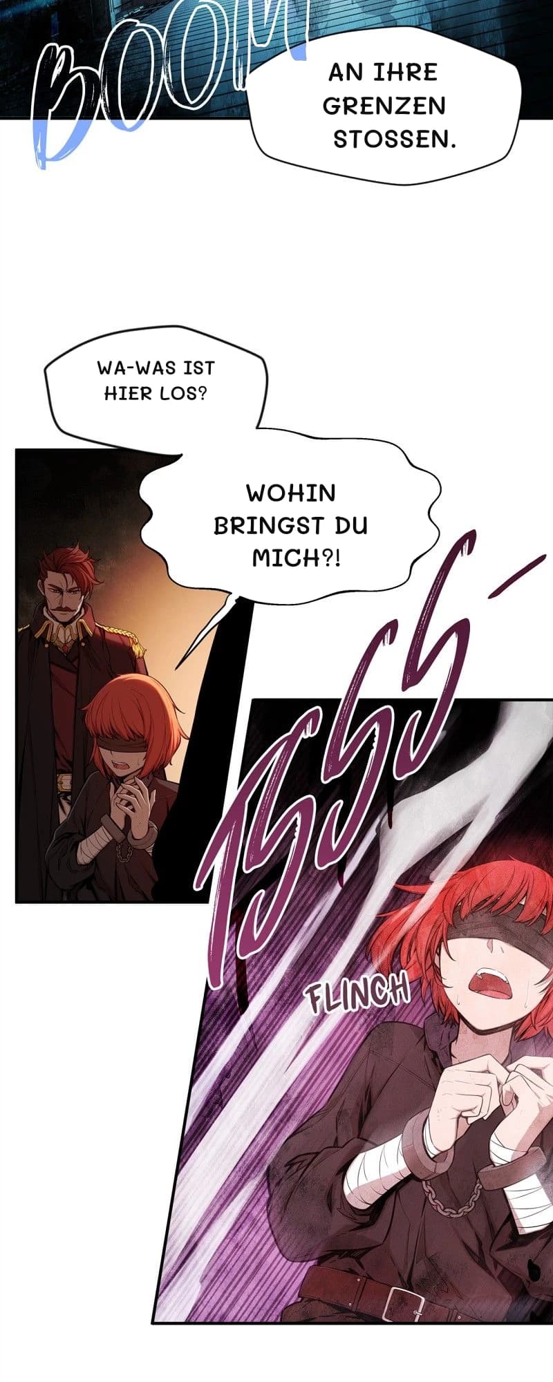 an ihre Grenzen stoßen.
Wa-was ist hier los?
Wohin bringst du mich?!