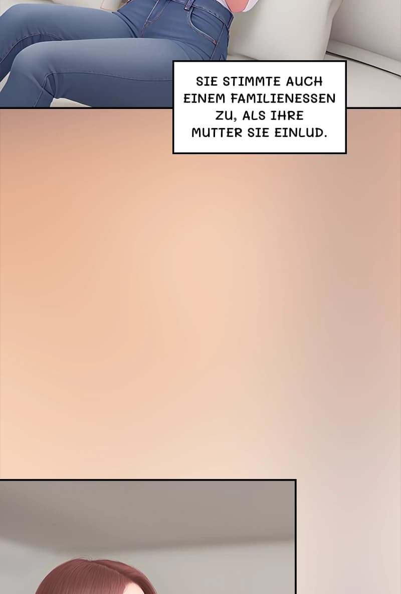 Sie stimmte auch einem Familienessen zu, als ihre Mutter sie einlud.