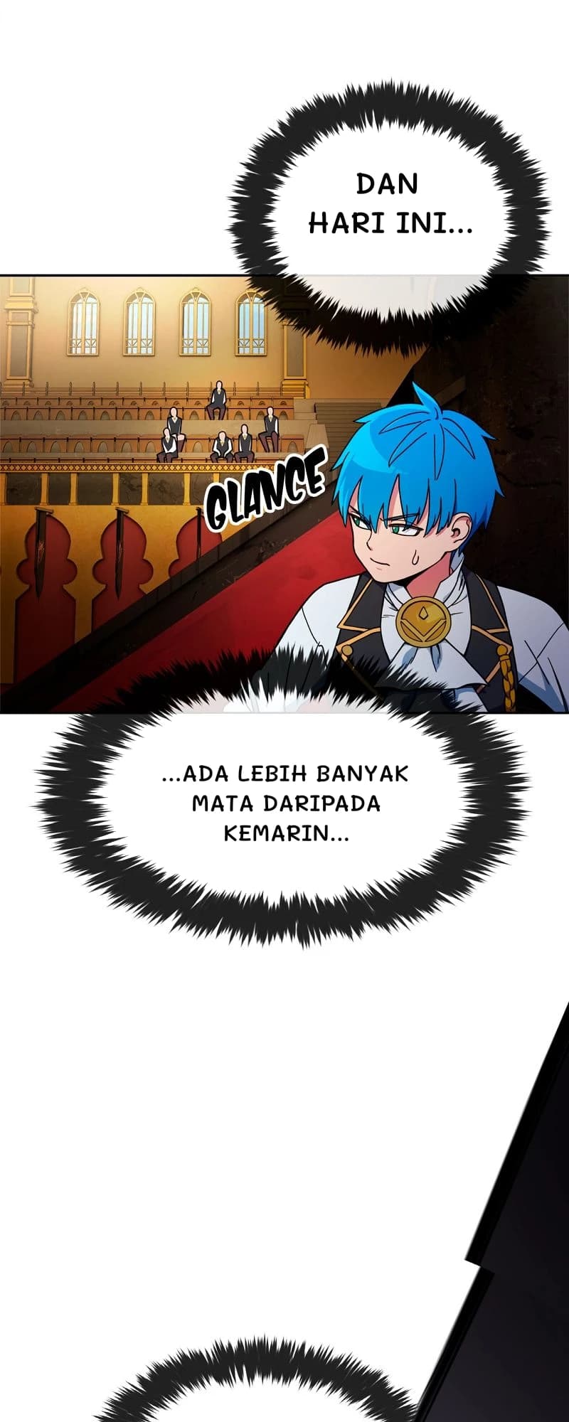 Dan hari ini...
...ada lebih banyak mata daripada kemarin...