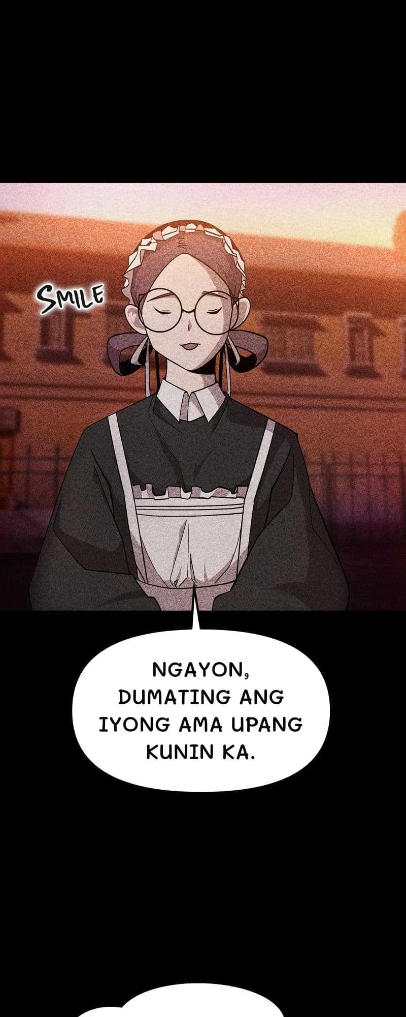 Ngayon, dumating ang iyong ama upang kunin ka.