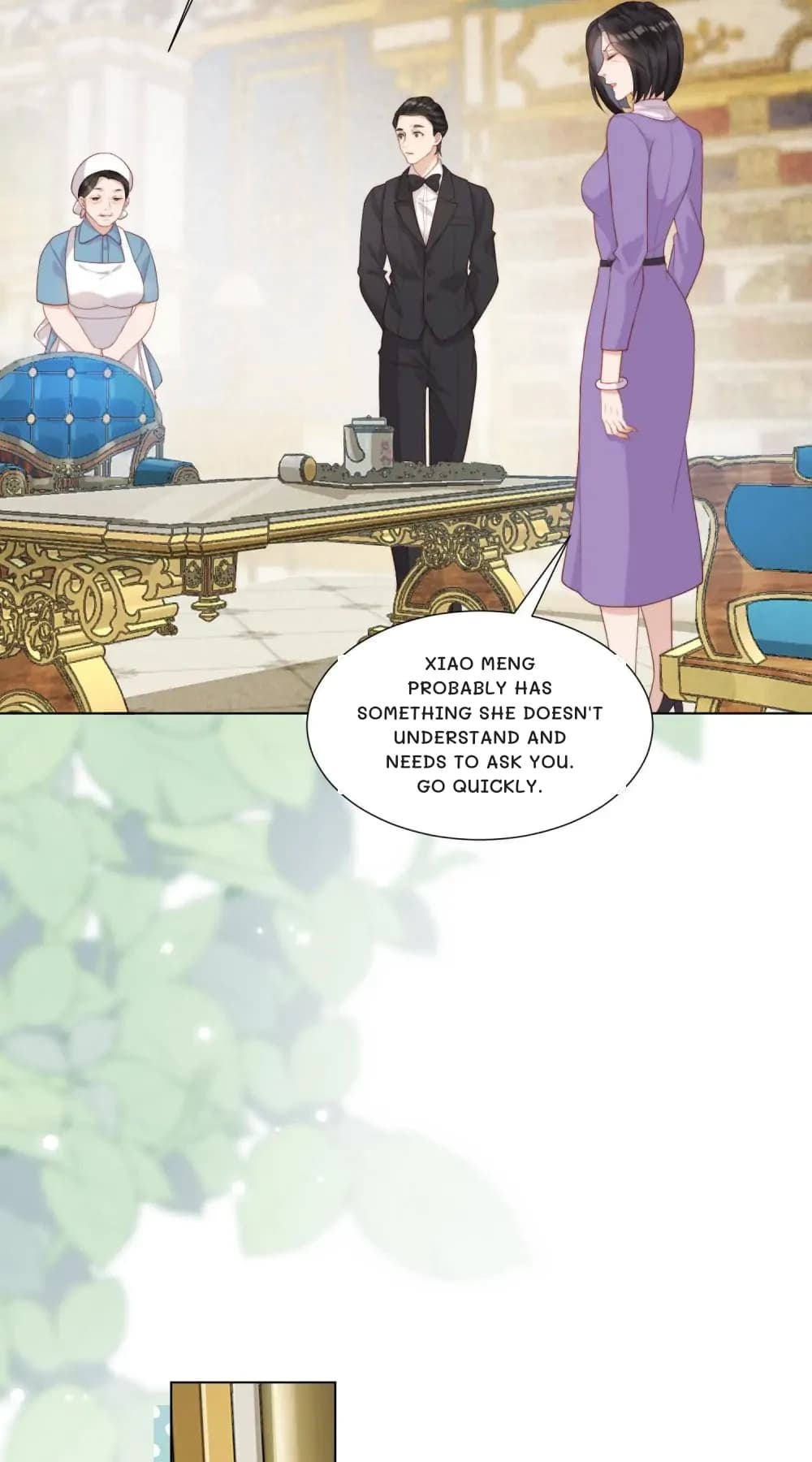 Xiao Meng probably has something she doesn't understand and needs to ask you. Go quickly.