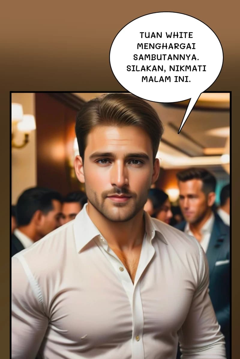 Tuan White menghargai sambutannya. Silakan, nikmati malam ini.