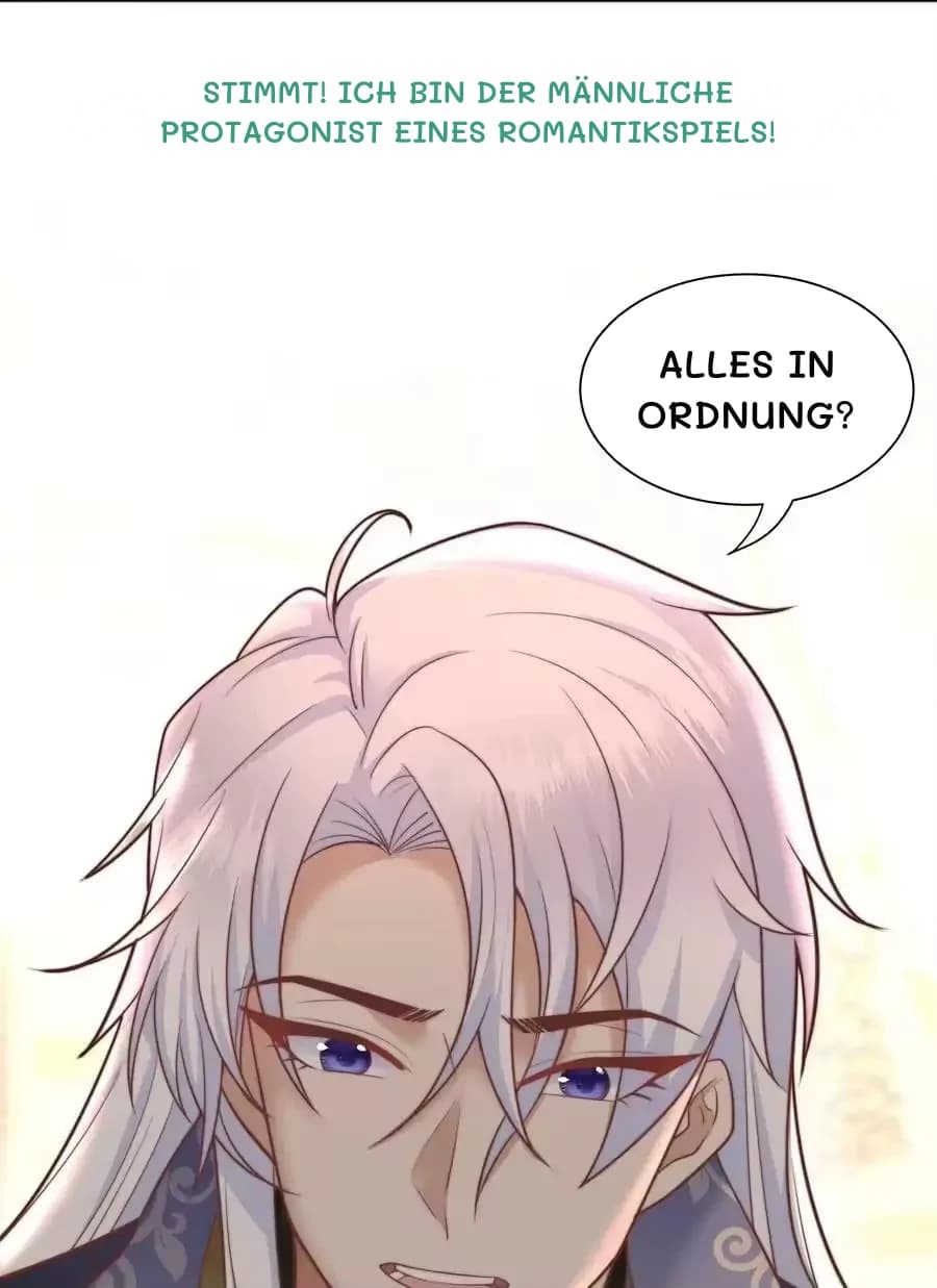 Stimmt! Ich bin der männliche Protagonist eines Romantikspiels!
Alles in Ordnung?