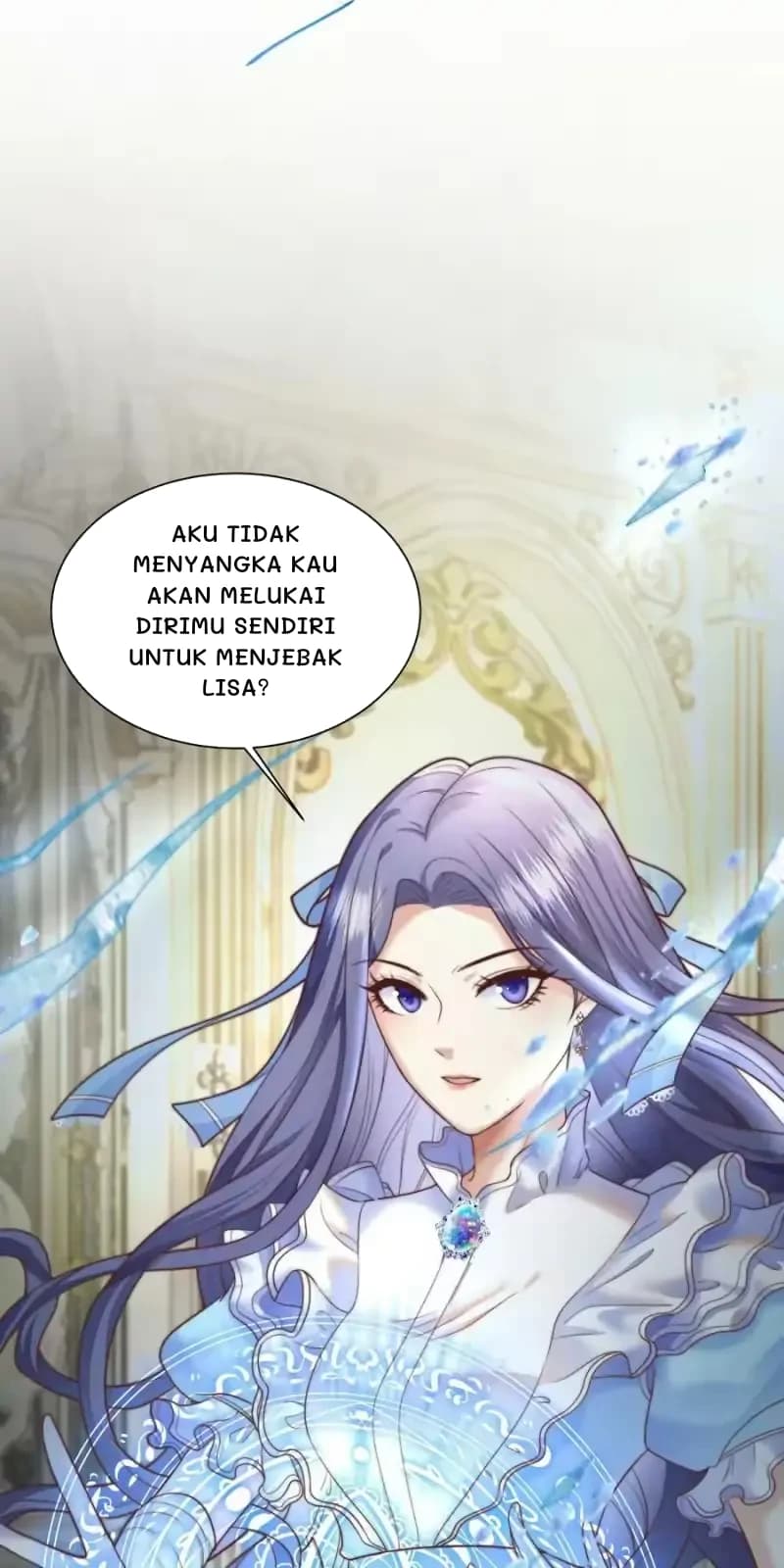 Aku tidak menyangka kau akan melukai dirimu sendiri untuk menjebak Lisa?