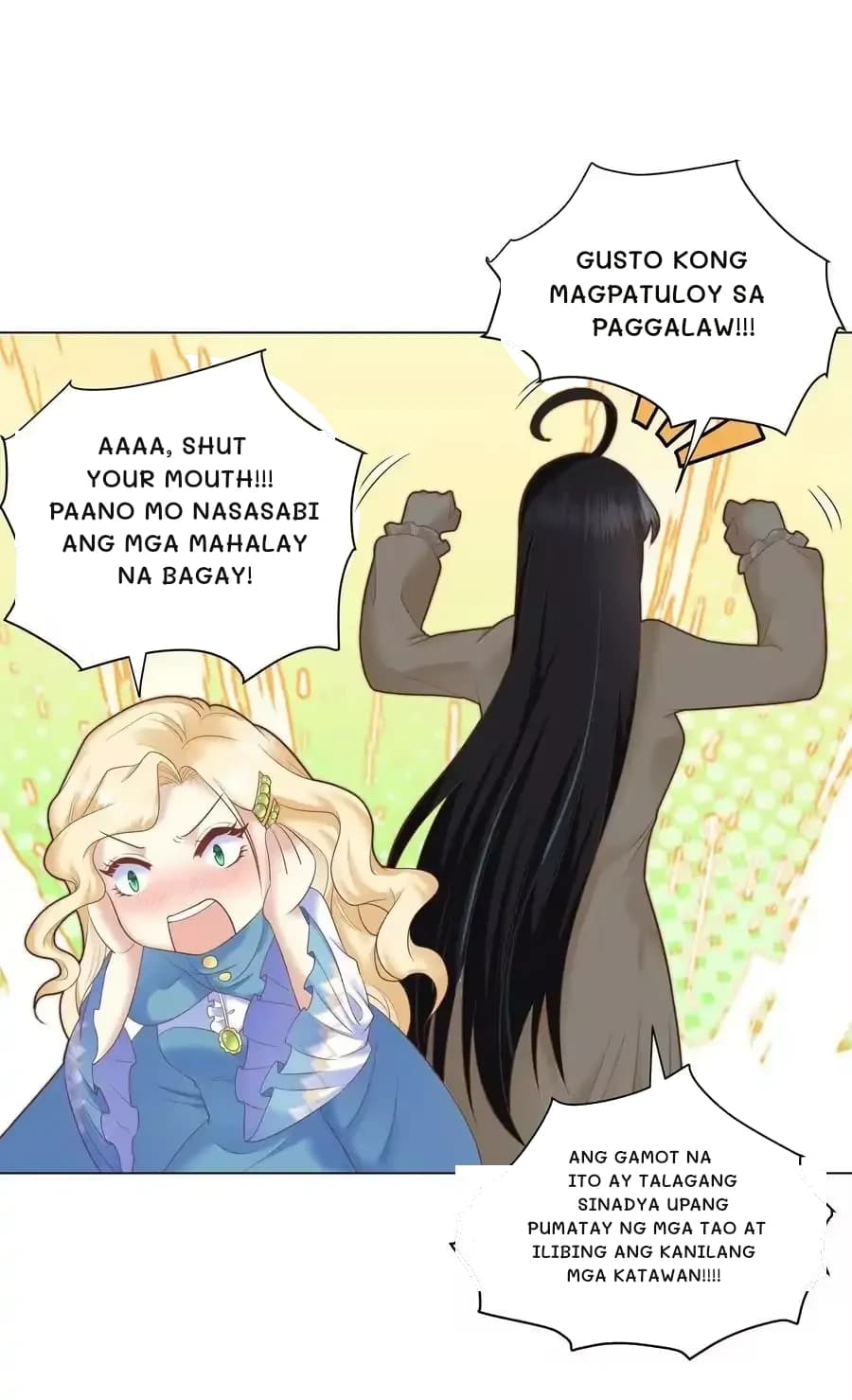 Gusto kong magpatuloy sa paggalaw!!!
Aaaa, shut your mouth!!! Paano mo nasasabi ang mga mahalay na bagay!
Ang gamot na ito ay talagang sinadya upang pumatay ng mga tao at ilibing ang kanilang mga katawan!!!!