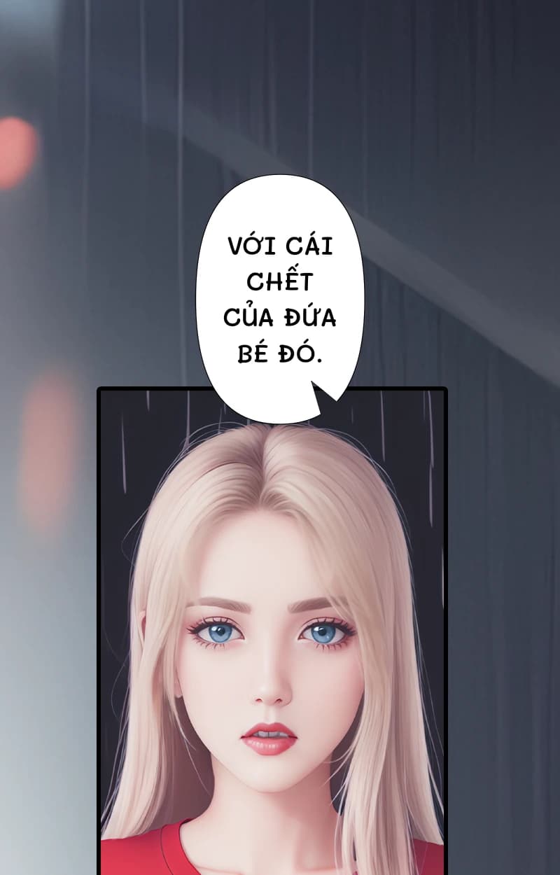 Với cái chết của đứa bé đó.