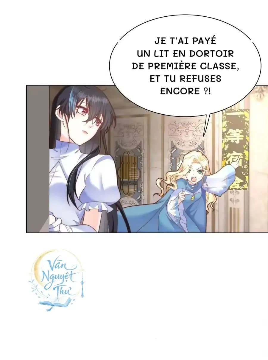 Je t'ai payé un lit en dortoir de première classe, et tu refuses encore ?!