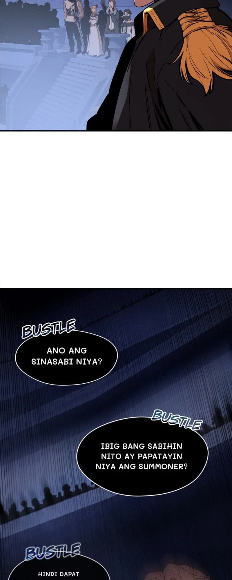 Ano ang sinasabi niya?
Ibig bang sabihin nito ay papatayin niya ang summoner?
Hindi dapat