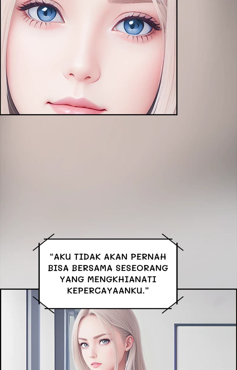 “Aku tidak akan pernah bisa bersama seseorang yang mengkhianati kepercayaanku.”