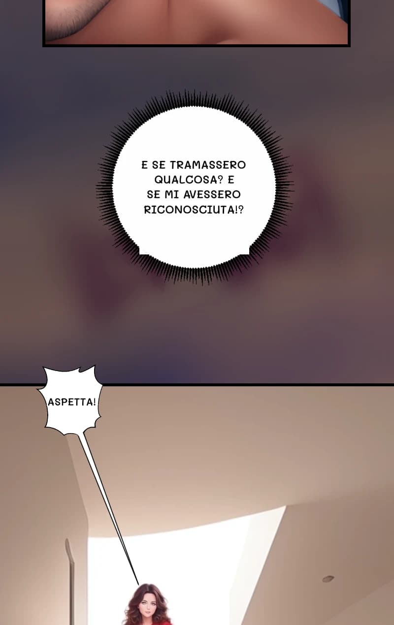 E SE TRAMASSERO QUALCOSA? E SE MI AVESSERO RICONOSCIUTA!?
ASPETTA!