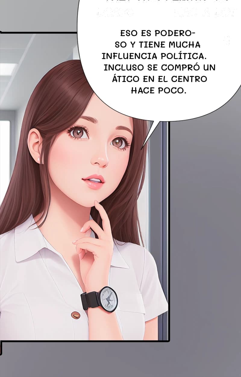 Eso es poderoso y tiene mucha influencia política. Incluso se compró un ático en el centro hace poco.