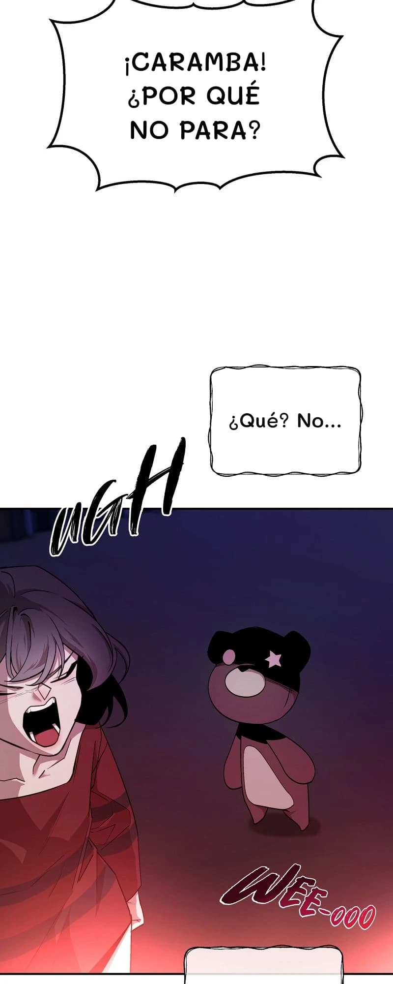 ¡Caramba! ¿Por qué no para?
¿Qué? No...