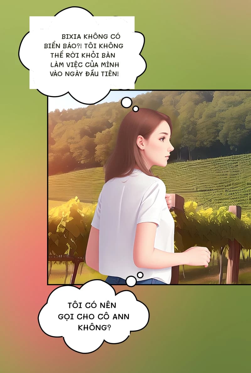 Bixia không có biển báo?! Tôi không thể rời khỏi bàn làm việc của mình vào ngày đầu tiên!
Tôi có nên gọi cho cô Ann không?