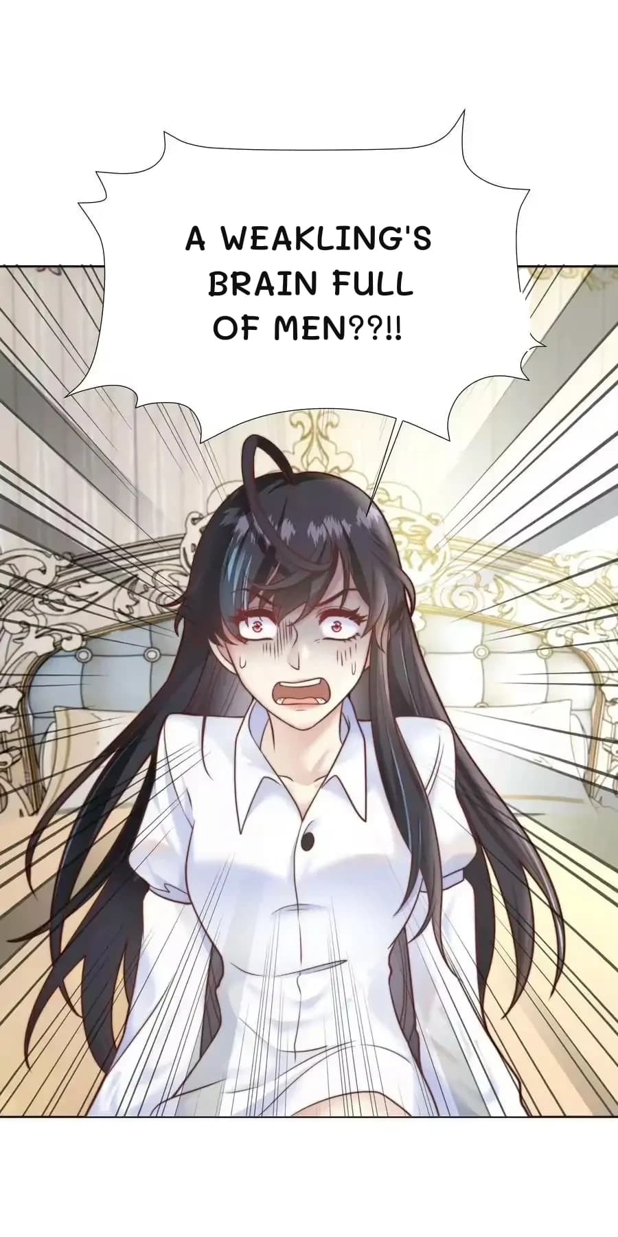 A weakling's brain full of men??!!
