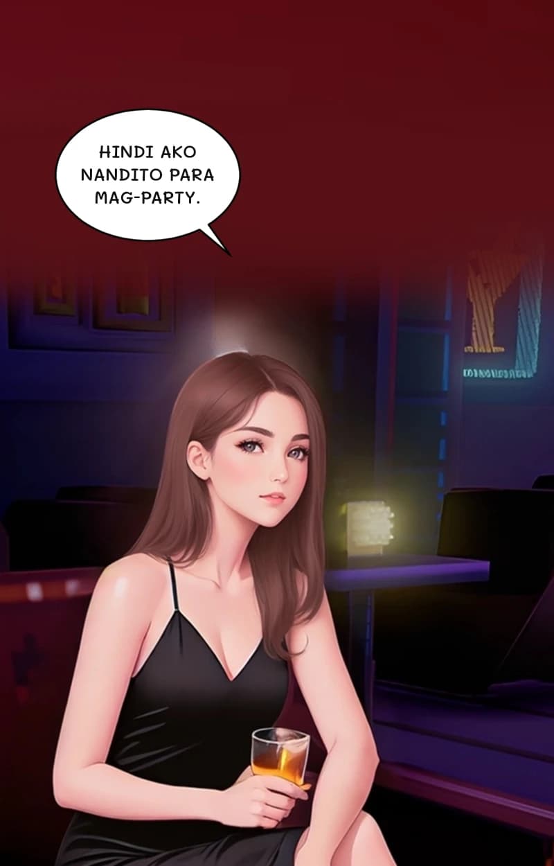 Hindi ako nandito para mag-party.