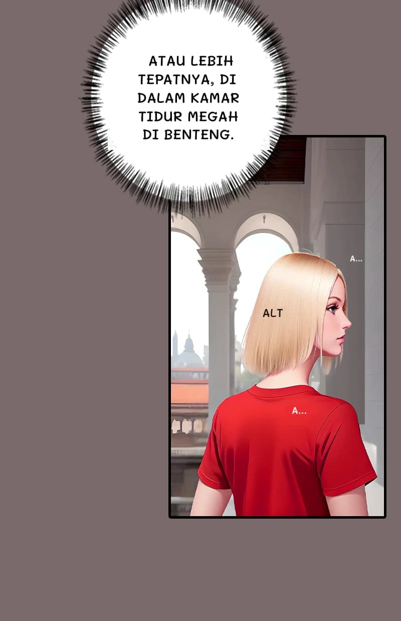 Atau lebih tepatnya, di dalam kamar tidur megah di benteng.
A...
Alt
A...