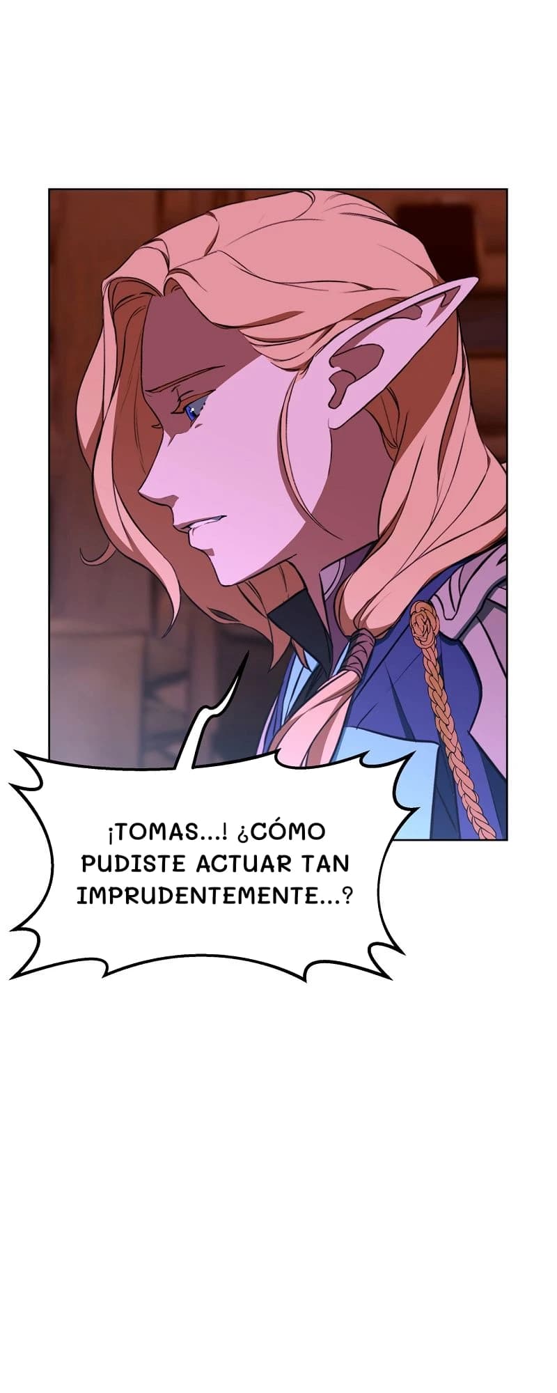 ¡Tomas...! ¿Cómo pudiste actuar tan imprudentemente...?