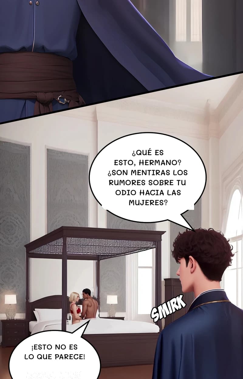 ¿Qué es esto, hermano? ¿Son mentiras los rumores sobre tu odio hacia las mujeres?
¡Esto no es lo que parece!