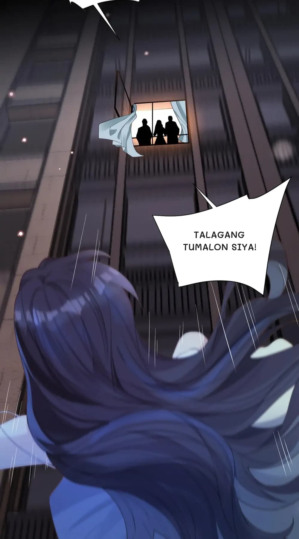 Talagang tumalon siya!
